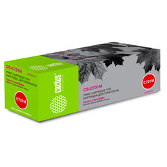 Картридж лазерный CACTUS (CS-C731M) для CANON LBP7100/<wbr/>7110/<wbr/>MF8230/<wbr/>8280, пурпурный, ресурс 1500 стр.