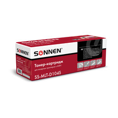 Картридж лазерный SONNEN (SS-MLT-D104S) для SAMSUNG ML-1660/<wbr/>1665 и другие, ВЫСШЕЕ КАЧЕСТВО, ресурс 1500 стр., 362914