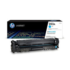 Картридж лазерный HP (CF541A) LaserJet Pro M254/<wbr/>M280/<wbr/>M281, №203A, голубой, оригинальный, ресурс 1300 страниц