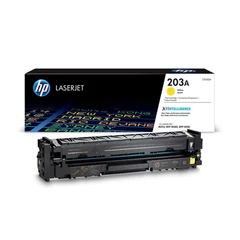 Картридж лазерный HP (CF542A) LaserJet Pro M254/<wbr/>M280/<wbr/>M281, №203A, желтый, оригинальный, ресурс 1300 страниц