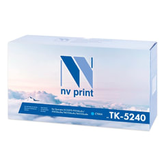 Тонер-картридж NV PRINT (NV-TK-5240C) для KYOCERA ECOSYS P5026cdn/<wbr/>w/M5526cdn, голубой, ресурс 3000 стр.
