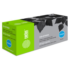 Картридж лазерный CACTUS (CS-CF450A) для HP Color LJ M652dn/<wbr/>M653dn/<wbr/>M681dh, черный, ресурс 12500 стр.