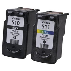 Картридж струйный CANON (PG-510/CL-511) PIXMA MP240/250/260/MX320, оригинальный КОМПЛЕКТ 2 цвета, 264 страницы