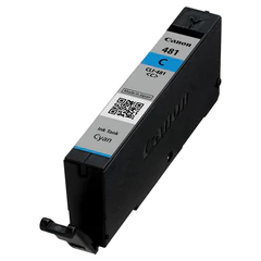 Картридж струйный CANON (CLI-481C) для PIXMA TS704/<wbr/>TS6140, голубой, ресурс 257 страниц, оригинальный