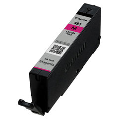 Картридж струйный CANON (CLI-481M) для PIXMA TS704 / TS6140, пурпурный, ресурс 236 страниц, оригинальный