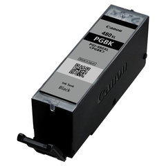 Картридж струйный CANON (PGI-480PGBK XL) для PIXMA TS704 / TS6140, пигмент черный, ресурс 400 страниц, оригинальный