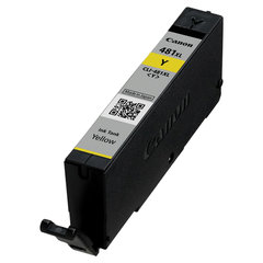 Картридж струйный CANON (CLI-481Y XL) для PIXMA TS704 / TS6140, желтый, ресурс 512 страниц, оригинальный