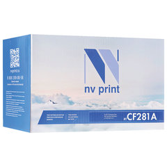 Картридж лазерный NV PRINT (NV-CF281A) для HP LJ M604dn/<wbr/>605dn/<wbr/>606dn, ресурс 10500 страниц