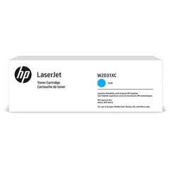 Картридж лазерный HP (W2031X) Color LaserJet M454dn/<wbr/>M479dw и др, №415X, голубой, оригинальный, ресурс 6000 страниц