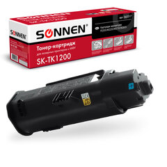 Тонер-картридж SONNEN (SK-TK1200) для KYOCERA ECOSYS P2335/<wbr/>M2235dn/<wbr/>M2735dn/<wbr/>M2835dw, ресурс 3000 страниц, 363317