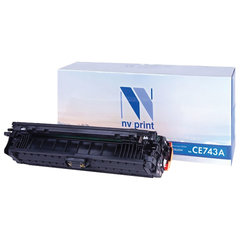 Картридж лазерный NV PRINT (NV-CE743A) для HP CP5220/<wbr/>CP5225/<wbr/>CP5225dn/<wbr/>CP5225n, пурпурный, ресурс 7300 страниц