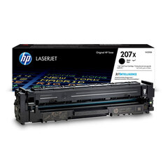 Картридж лазерный HP (W2210X) Color LJ M282/<wbr/>M283/<wbr/>M255, №207X, черный, оригинальный, ресурс 3150 страниц