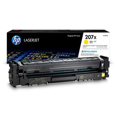 Картридж лазерный HP (W2212X) Color LJ M282/<wbr/>M283/<wbr/>M255, №207X, желтый, оригинальный, ресурс 2450 страниц