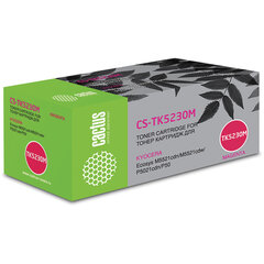 Картридж лазерный CACTUS (CS-TK5230M) для Kyocera M5521cdn/<wbr/>M5521cdw/<wbr/>P5021cdn, пурпурный, ресурс 2600 страниц