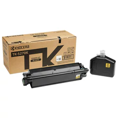 Тонер-картридж KYOCERA (TK-5270K) M6230cidn/M6630cidn/P6230cdn, черный, оригинальный, ресурс 8000 страниц
