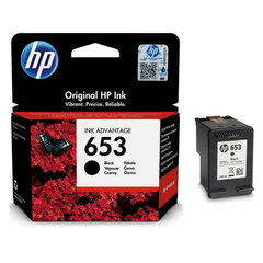 Картридж струйный HP (3YM75AE) DeskJet Plus Ink Advantage 6075/<wbr/>6475, №653, черный, 360 страниц, оригинальный