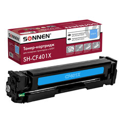 Картридж лазерный SONNEN (SH-CF401X) для HP LJ Pro M277/<wbr/>M252 ВЫСШЕЕ КАЧЕСТВО, голубой, 2300 страниц, 363943
