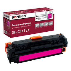 Картридж лазерный SONNEN (SH-CF413X) для HP LJ M477/<wbr/>M452 ВЫСШЕЕ КАЧЕСТВО пурпурный, 5000 страниц, 363949