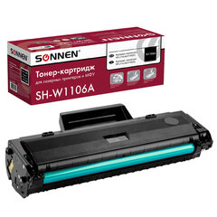 Картридж лазерный SONNEN (SH-W1106A) С ЧИПОМ для HP Laser107/<wbr/>135 ВЫСШЕЕ КАЧЕСТВО, черный, 1000 страниц, 363970