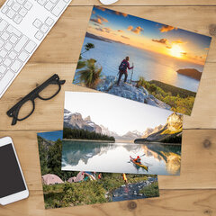 Фотобумага матовая, А4, 160 г/<wbr/>м<sup>2</sup>, односторонняя, 50 листов, BRAUBERG ORIGINAL, 363985