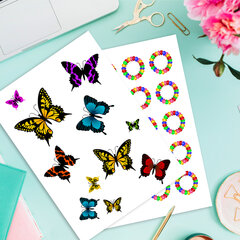 Фотобумага САМОКЛЕЯЩАЯСЯ глянцевая, А3, 130 г/<wbr/>м<sup>2</sup>, 20 листов, BRAUBERG ORIGINAL, 364008