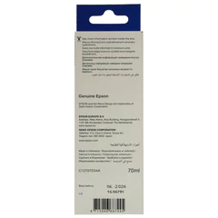 Чернила EPSON 115 (C13T07D34A) для СНПЧ L8160/L8180, пурпурные, объем 70 мл, ОРИГИНАЛЬНЫЕ
