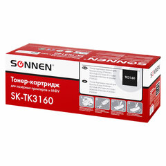 Тонер-картридж лазерный SONNEN (SK-TK3160) для KYOCERA ECOSYS P3045dn/<wbr/>P3050dn/<wbr/>P3060dn/<wbr/>M3145dn, ресурс 12500 стр., 364080