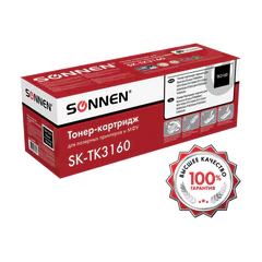 Тонер-картридж лазерный SONNEN (SK-TK3160) для KYOCERA ECOSYS P3045dn/<wbr/>P3050dn/<wbr/>P3060dn/<wbr/>M3145dn, ресурс 12500 стр., 364080