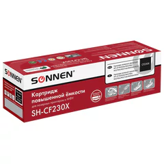 Картридж лазерный SONNEN (SH-CF230X) для HP LJP M203dw/<wbr/>M203dn/<wbr/>M227fdn/<wbr/>M227fdw, ресурс 3500 стр., 364083
