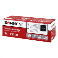 Тонер-картридж лазерный SONNEN (SK-TK3100) для KYOCERA FS-2100/<wbr/>FS-2100DN/<wbr/>ECOSYS M3040dn/<wbr/>M3540dn, ресурс 12500 стр., 364088
