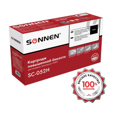 Картридж лазерный SONNEN (SC-052H) для CANON MF421dw/<wbr/>426dw/<wbr/>428x/<wbr/>LBP212dw/<wbr/>214dw, ресурс 9200 стр., 364089