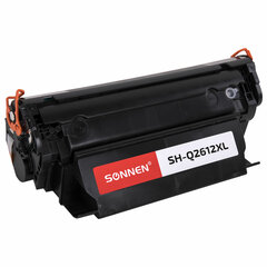 Картридж лазерный SONNEN (SH-Q2612XL) для HP LJ 1010/<wbr/>1012/<wbr/>1015/<wbr/>1018/<wbr/>1020/<wbr/>1022/<wbr/>M1319F/<wbr/>3020/<wbr/>3030/<wbr/>3050/<wbr/>3052, ресурс 6000 стр., 364094