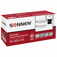 Картридж лазерный SONNEN (SH-Q2612XL) для HP LJ 1010/<wbr/>1012/<wbr/>1015/<wbr/>1018/<wbr/>1020/<wbr/>1022/<wbr/>M1319F/<wbr/>3020/<wbr/>3030/<wbr/>3050/<wbr/>3052, ресурс 6000 стр., 364094