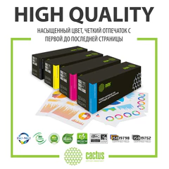 Картридж лазерный CACTUS (CSP-W2410A) для HP Color LaserJet Pro M155/<wbr/>M182nw, черный, ресурс 1050 страниц