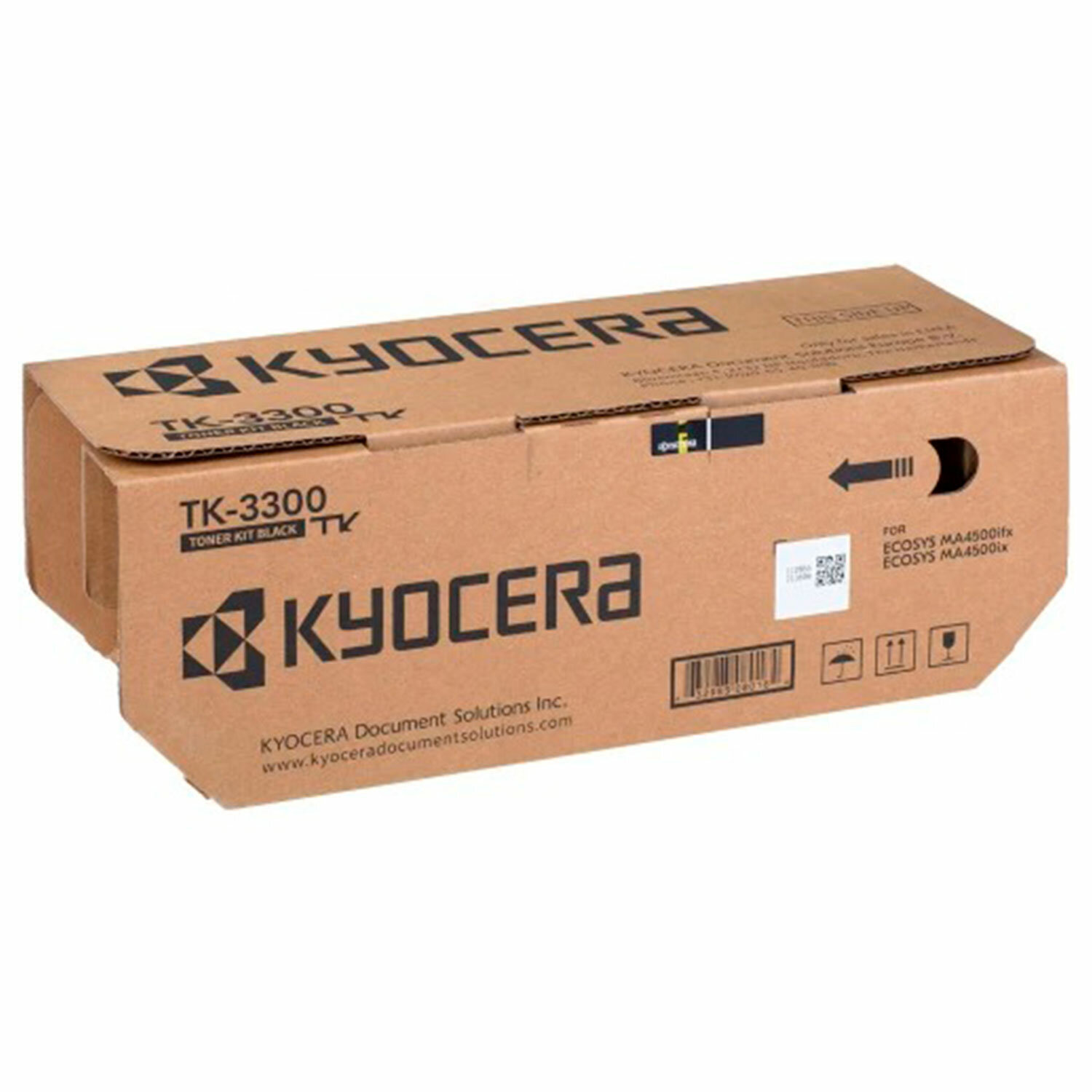Тонер-картридж KYOCERA (TK-3300) ECOSYS MA4500ix/MA4500ifx, оригинальный, ресурс 14500 страниц