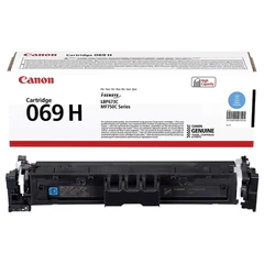 Картридж лазерный CANON (069HC) i-SENSYS LBP673Cdw/<wbr/>MF752Cdw/<wbr/>MF754Cdw, голубой, ресурс 5500 стр., ОРИГИНАЛЬНЫЙ