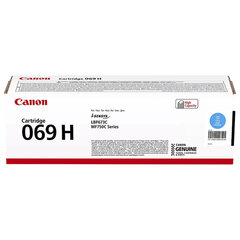 Картридж лазерный CANON (069HC) i-SENSYS LBP673Cdw/<wbr/>MF752Cdw/<wbr/>MF754Cdw, голубой, ресурс 5500 стр., ОРИГИНАЛЬНЫЙ