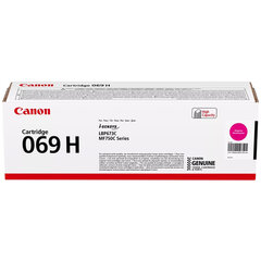 Картридж лазерный CANON (069HM) i-SENSYS LBP673Cdw/<wbr/>MF752Cdw/<wbr/>MF754Cdw, пурпурный, ресурс 5500 стр., ОРИГИНАЛЬНЫЙ