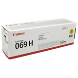 Картридж лазерный CANON (069HY) i-SENSYS LBP673Cdw/MF752Cdw/MF752Cdw и другие, желтый, ресурс 5500 стр., ОРИГИНАЛЬНЫЙ