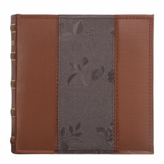 Фотоальбом BRAUBERG на 200 фото 10&times;15 см, под кожу (комбинированную), бумажные страницы, бокс, коричневый, 390483