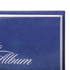 Фотоальбом BRAUBERG на 200 фотографий 10&times;15 см, твердая обложка, &laquo;Горный пейзаж&raquo;, синий, 390669