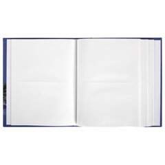 Фотоальбом BRAUBERG на 200 фотографий 10&times;15 см, твердая обложка, &laquo;Горный пейзаж&raquo;, синий, 390669