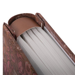 Фотоальбом BRAUBERG на 200 фотографий 10&times;15 см, твердая обложка, &laquo;Семья&raquo;, бокс, красно-коричневый, 390673