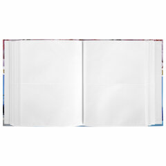 Фотоальбом BRAUBERG на 304 фотографии 10&times;15 см, твердая обложка, &laquo;Романтика&raquo;, голубой с розовым, 390675