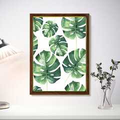 Рамка 21&times;30 см, пластик, багет 15 мм, BRAUBERG &laquo;HIT&raquo;, орех с позолотой, стекло, 390708