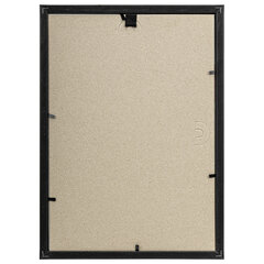 Рамка 21&times;30 см, пластик, багет 12 мм, BRAUBERG &laquo;HIT2&raquo;, серебро, стекло, 390946