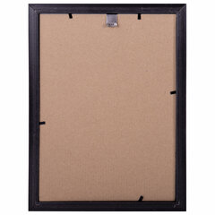 Рамка 21&times;30 см небьющаяся, пластик, багет 20 мм, BRAUBERG &laquo;HIT3&raquo;, темный орех с двойной позолотой, 390985