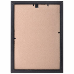 Рамка 21&times;30 см, пластик, багет 20 мм, BRAUBERG &laquo;HIT3&raquo;, серебро, стекло, 390991