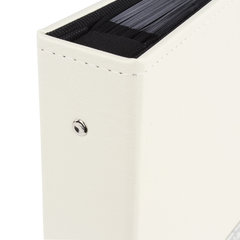 Фотоальбом BRAUBERG на 200 фото 10&times;15 см, под гладкую кожу, индивидуальный бокс, белый, 391115