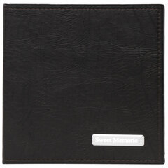 Фотоальбом BRAUBERG на 200 фото 10&times;15 см, под фактурную кожу, индивидуальный бокс, тёмно-коричневый, 391116